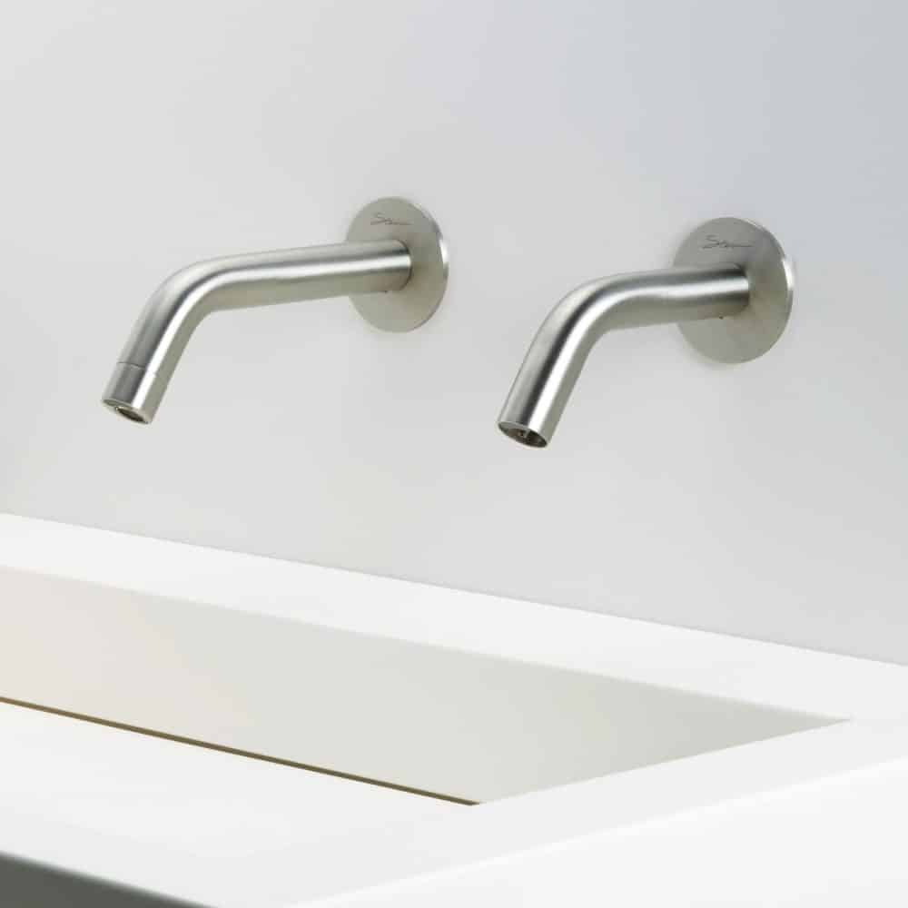 WALL-MOUNTED ELECTRONIC FAUCETS